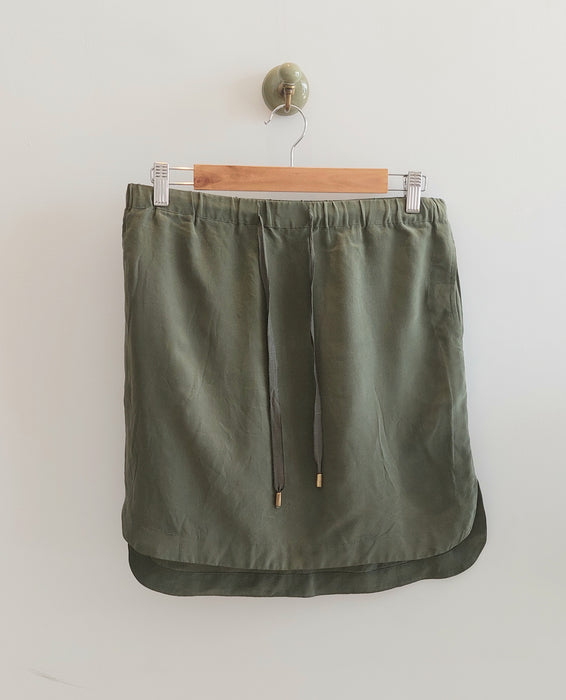 LES PETITES Silk skirt