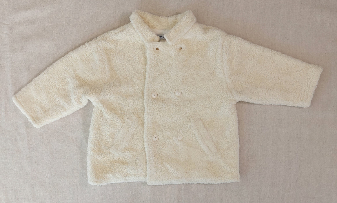 OKAIDI Embroidered sherpa jacket