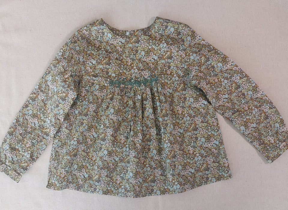 BONPOINT Exclusive Hand embroidery Liberty blouse