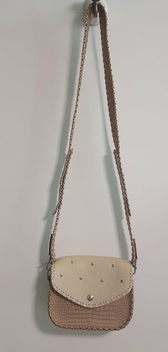 Mini leather crossbody bag