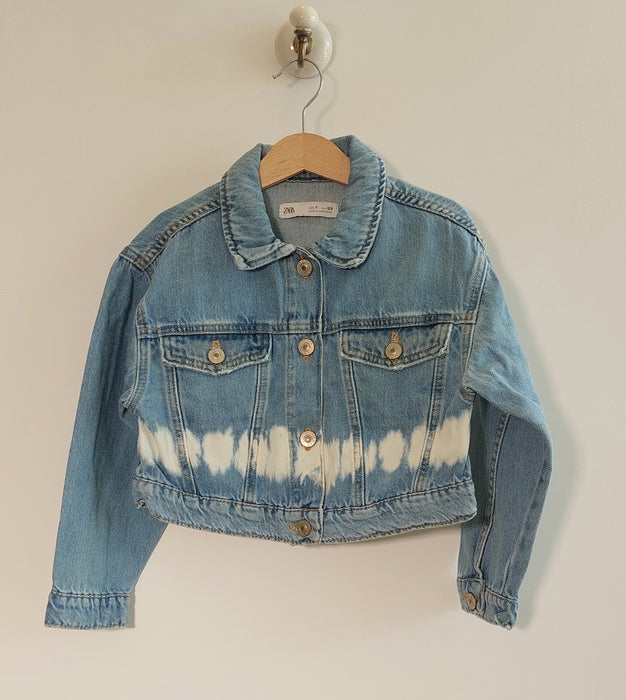 ZARA Tie-dye denim jacket