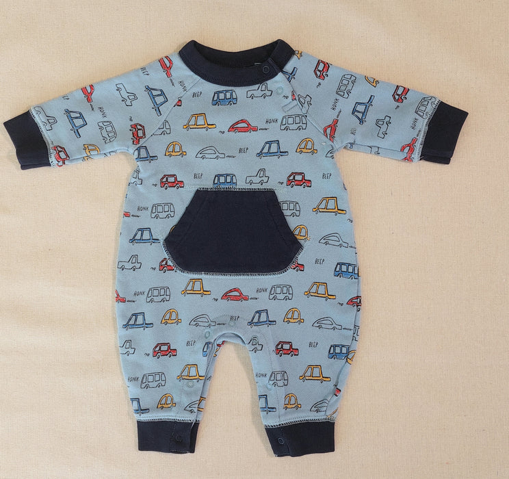 BABY GAP Print fleece Romper