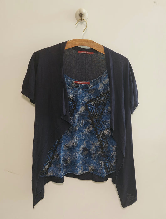 COMPTOIR DES COTONNIERS Short-Sleeve Cardigan