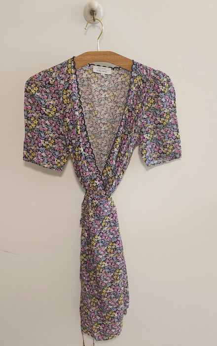 PARIS ATELIER & OTHER STORIES Floral Wrap Dress