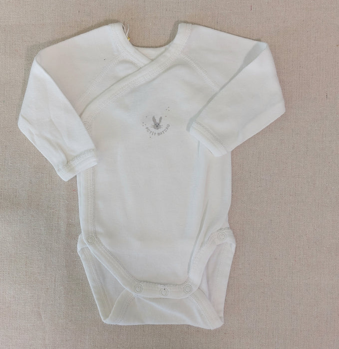 PETIT BATEAU Wrapover bodysuit