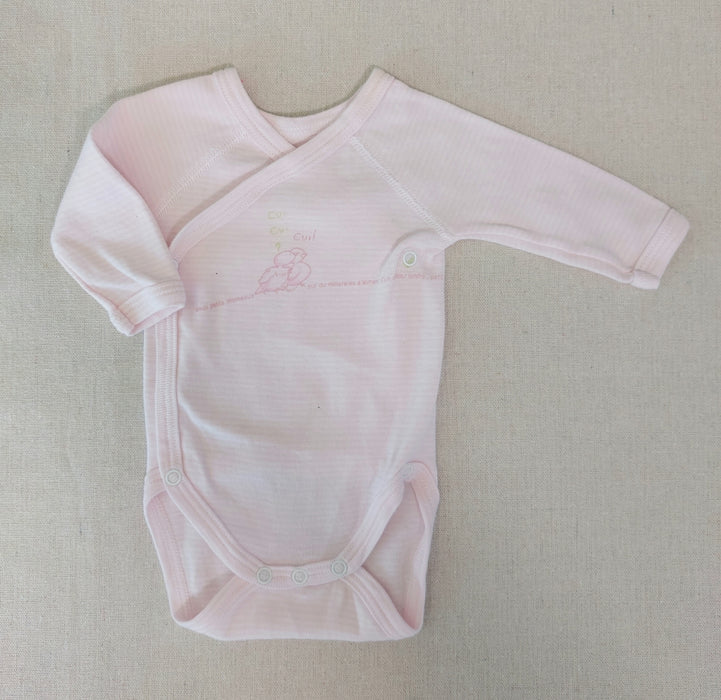 PETIT BATEAU Milleraies Wrapover bodysuit