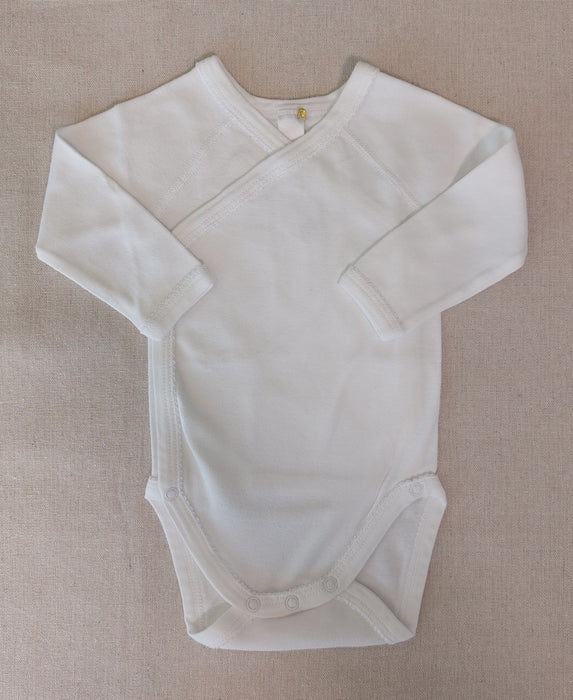 PETIT BATEAU Wrapover bodysuit
