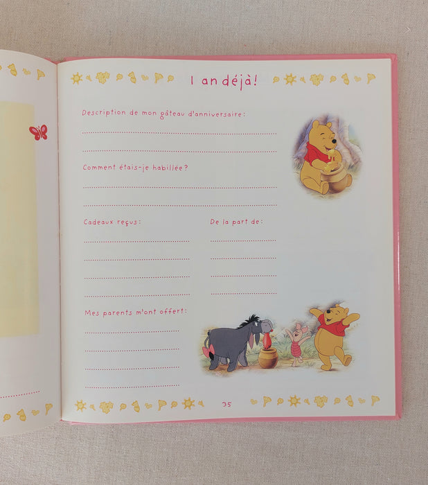 HACHETTE EDITION Mon livre de bébé