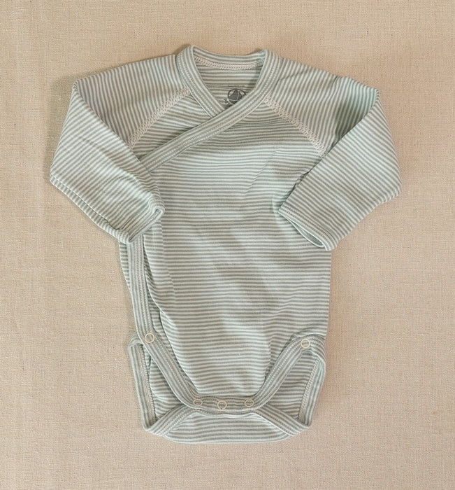 PETIT BATEAU Milleraies Wrapover bodysuit