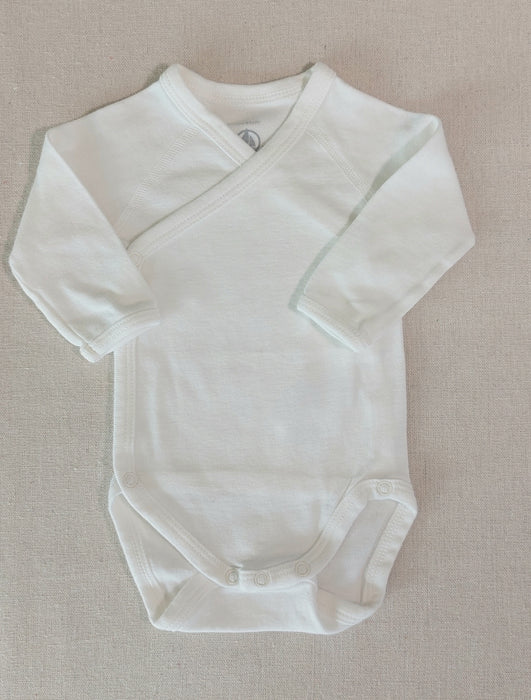 PETIT BATEAU Wrapover bodysuit