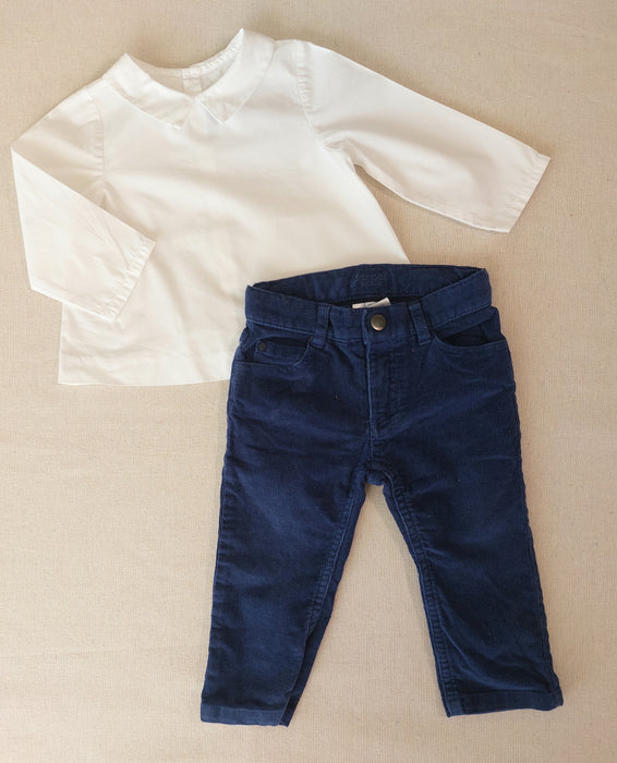 JACADI White poplin shirt