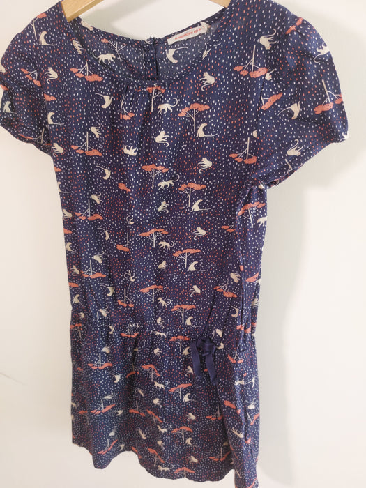 MONOPRIX KIDS Short sleeve printed dress