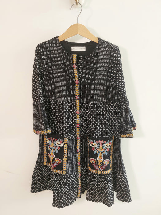 ZARA Embroidered dress