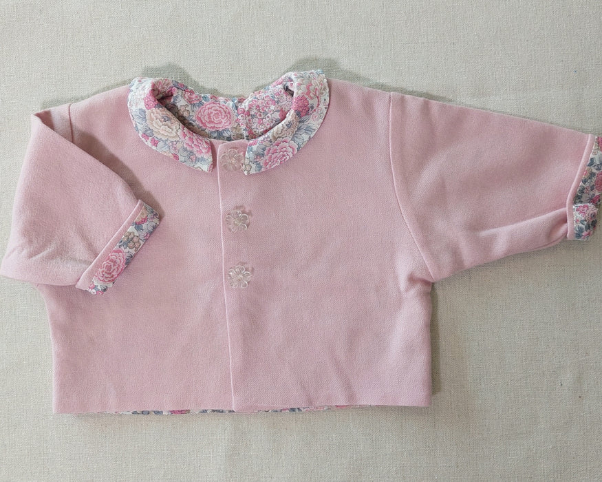 Liberty-fabric lined jacket