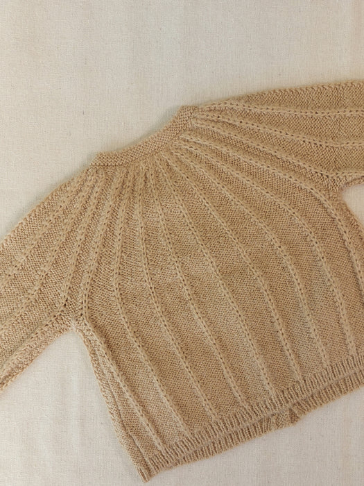 BOUT'CHOU Baby Cardigan in Fancy Knit