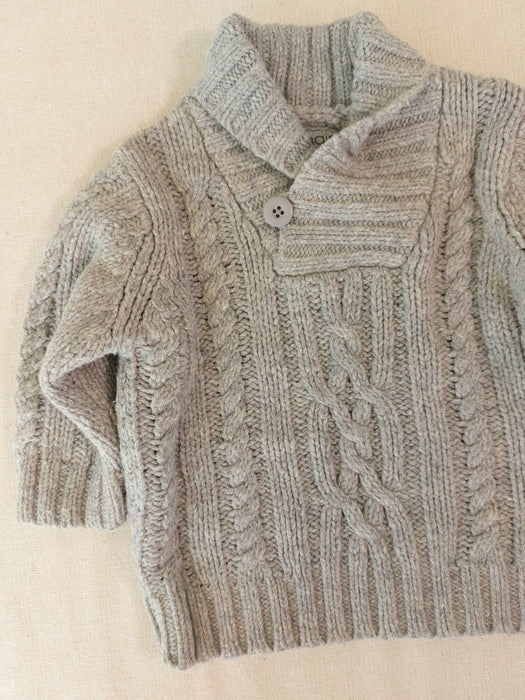 OBAIBI Baby Cable-Knit Sweater