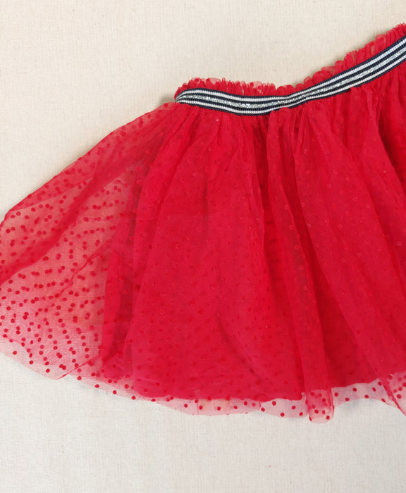 PETIT BATEAU Dotted Tulle Skirt