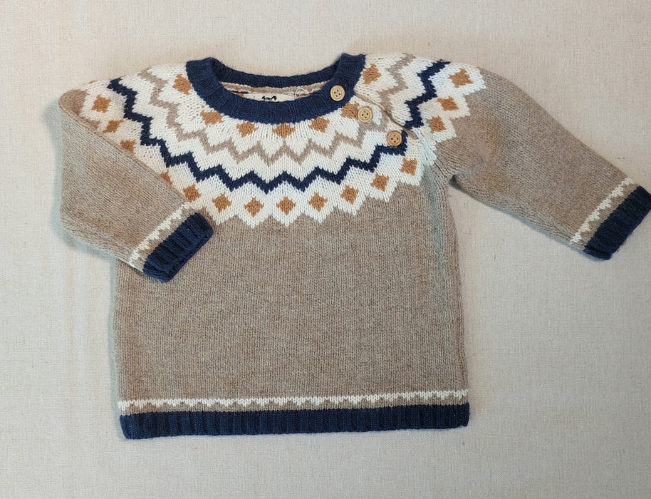 CYRILLUS Intarsia knit sweater