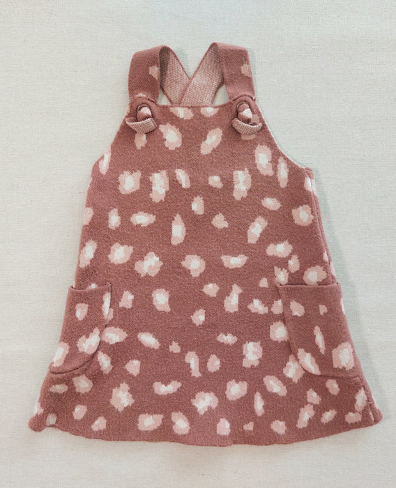 ZARA Knitted Pinafore Dress