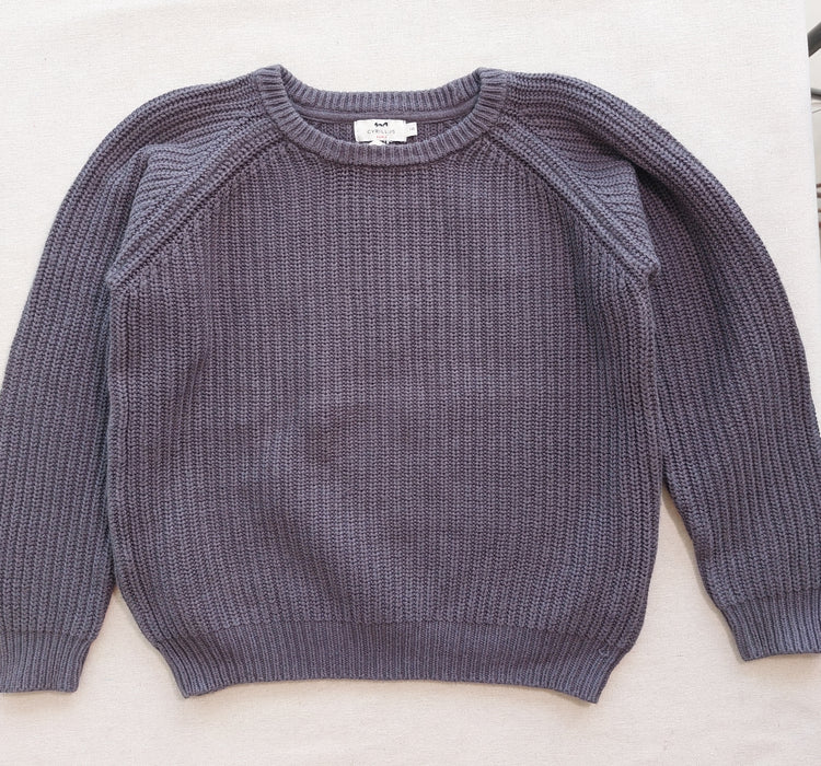 CYRILLUS Round-neck ribbed knit sweater