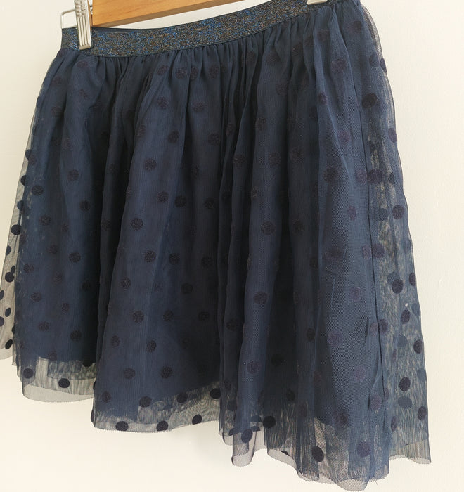OKAIDI Polka dot tulle skirt