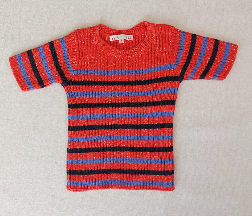 BONPOINT Short-sleeve luxury knitted sweater