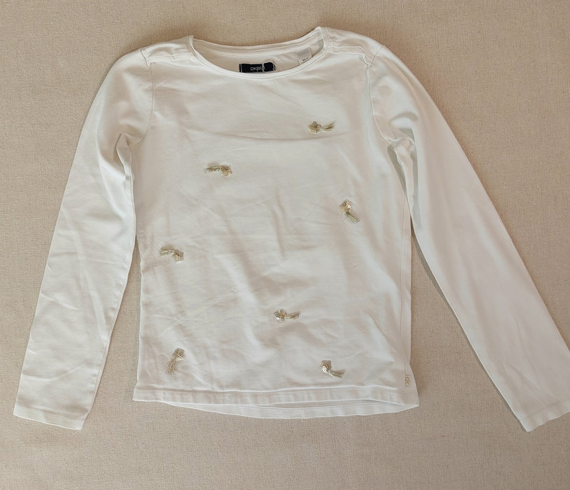 OKAIDI Sequin embroidered T-shirt