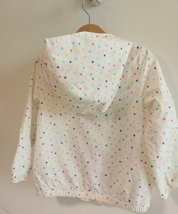 BABY GAP Girls’ hooded waterproof jacket