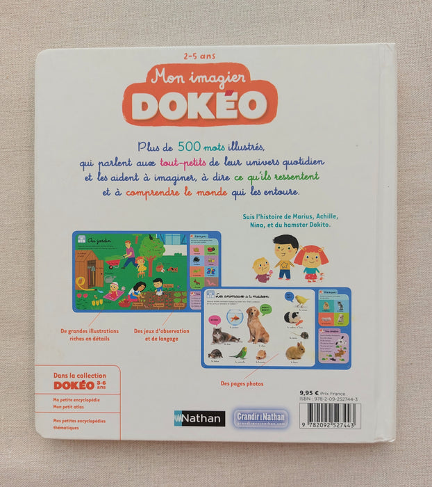 NATHAN Kids' book "Mon imagier DOKEO"
