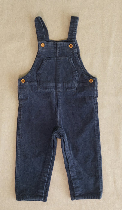 BOUT'CHOU Blue corduroy overalls
