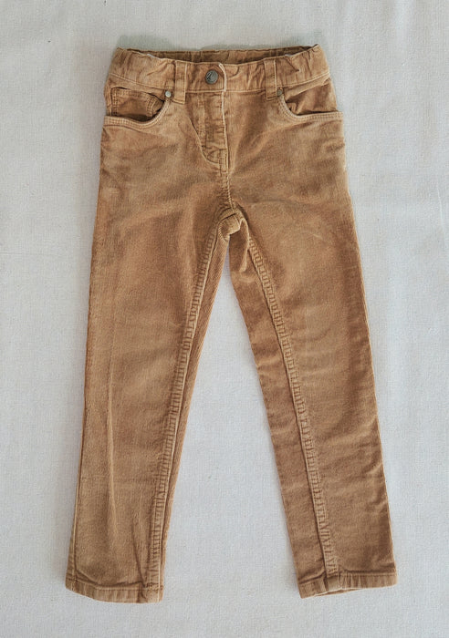 PETIT BATEAU Camel corduroy trousers