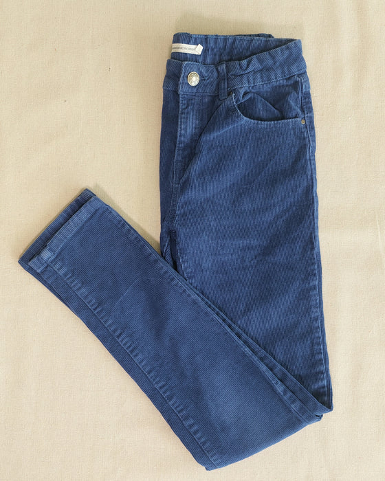 MONOPRIX Blue corduroy pants