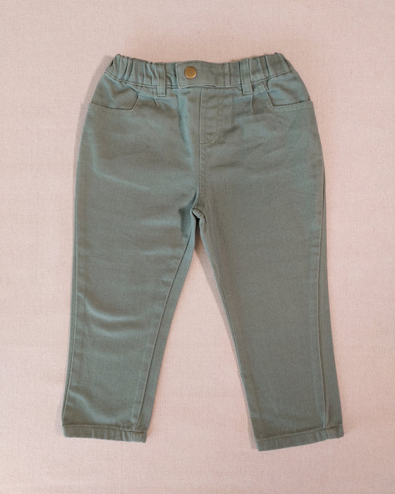BOUT'CHOU Green Denim Pants