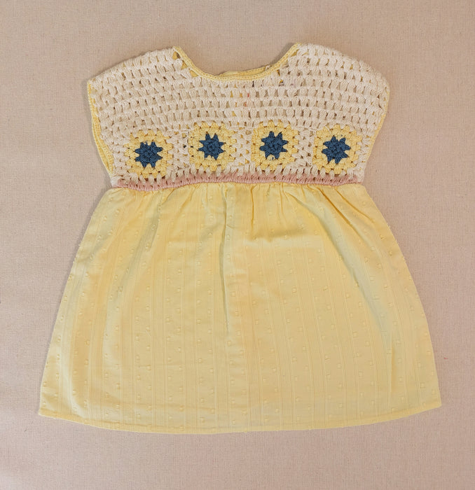 ZARA Baby girls’ crochet insert dress