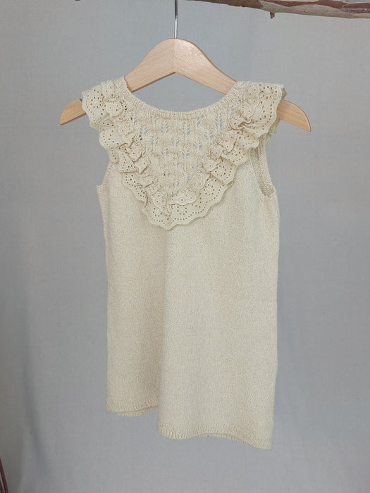 ZARA Baby girls’ crochet knit dress