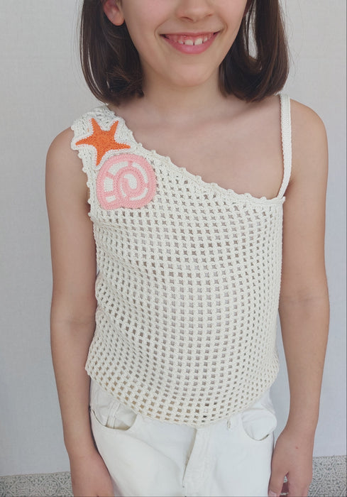ZARA Crochet top