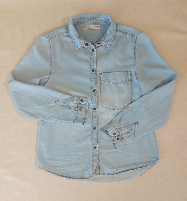 ZARA Girls’ denim shirt
