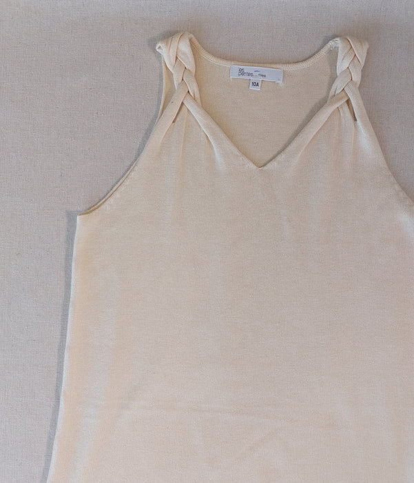 LES PETITES Girls’ silk and cashmere summer dress