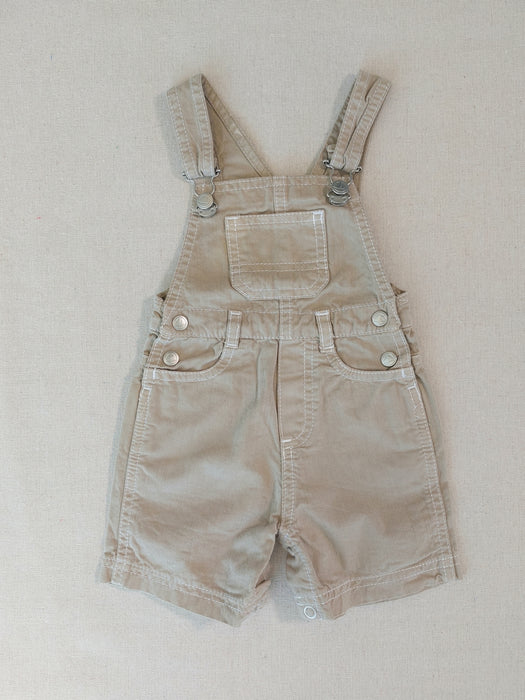 PETIT BATEAU Babies' short-legged dungarees