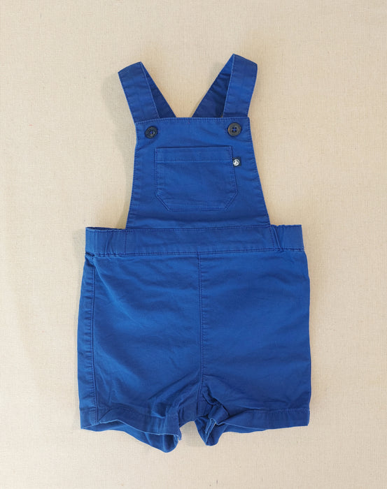 PETIT BATEAU Babies' short-legged dungarees