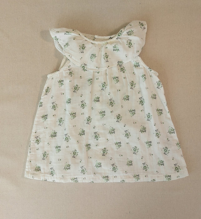 PETIT BATEAU Girls’ printed sleeveless dress