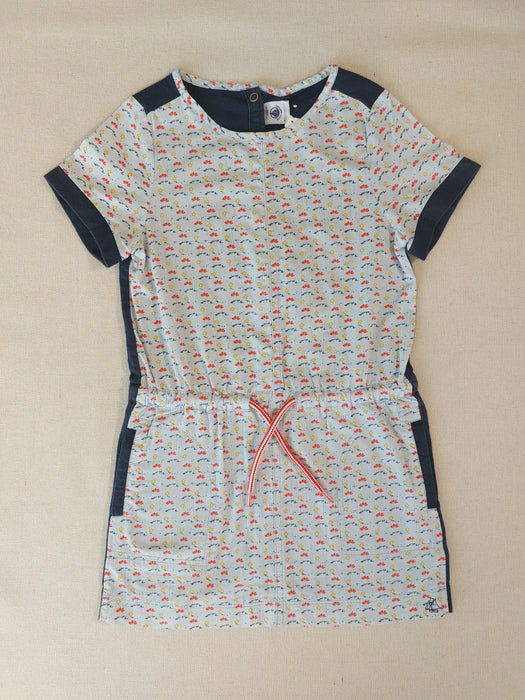 PETIT BATEAU Girls’ printed summer dress