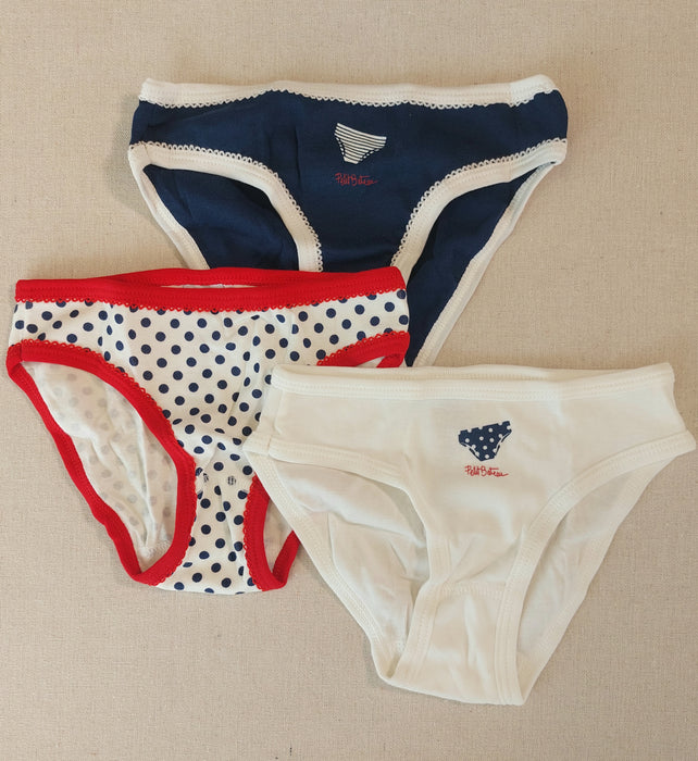 PETIT BATEAU Pack of 3 girls’ briefs
