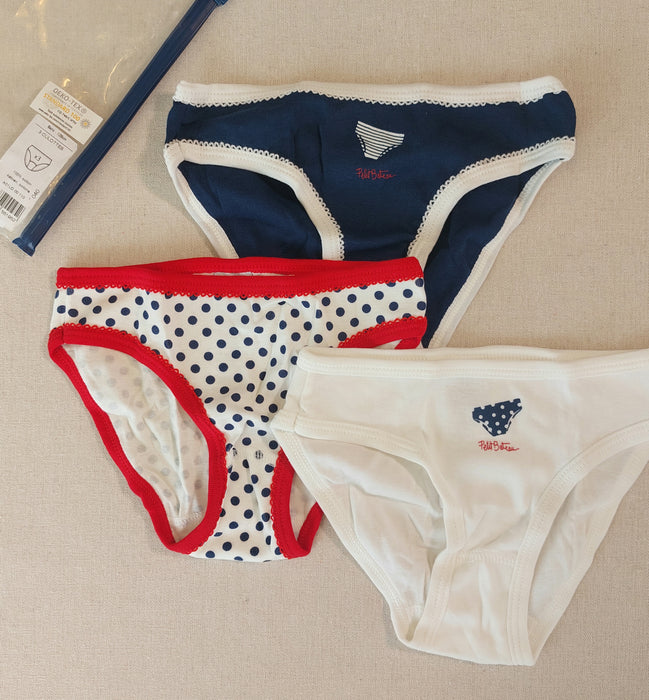 PETIT BATEAU Pack of 3 girls’ briefs