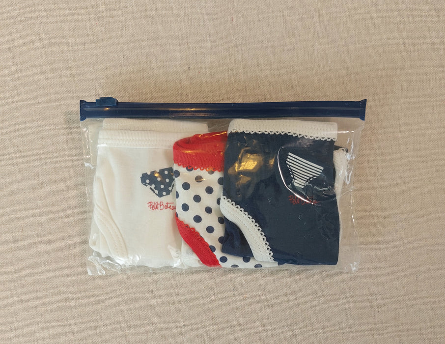 PETIT BATEAU Pack of 3 girls’ briefs