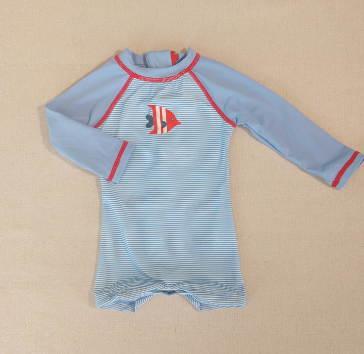 OBAIBI Baby long-sleeved UV protective one-piece swimsuit