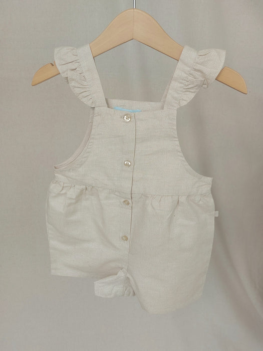 OBAIBI Baby girl gold short jumpsuit