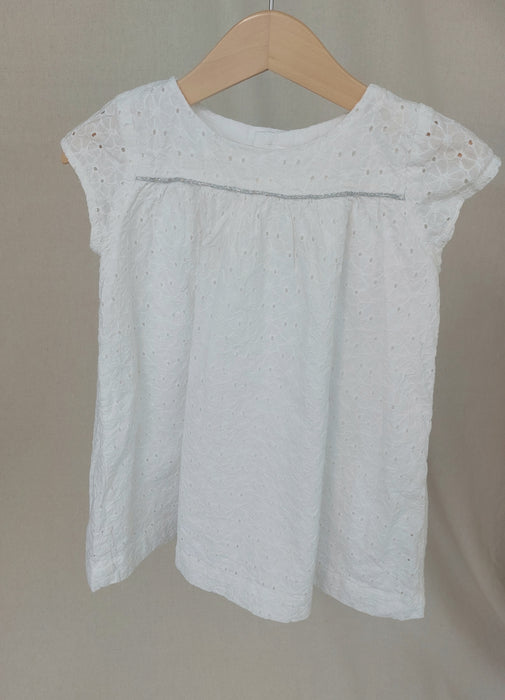 BOUT'CHOU Baby white lace dress