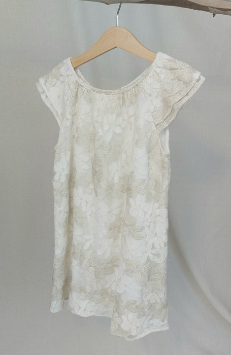 ZARA Girls’ embroidered tulle dress