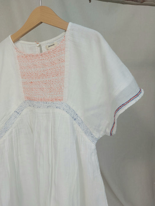 BELLEROSE Casual chic white cotton dress